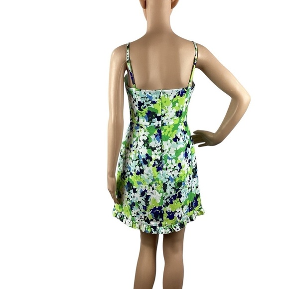 French Connection Balbala Whisper Strappy Mini Dress Size 6 Multicolor - Picture 5 of 7